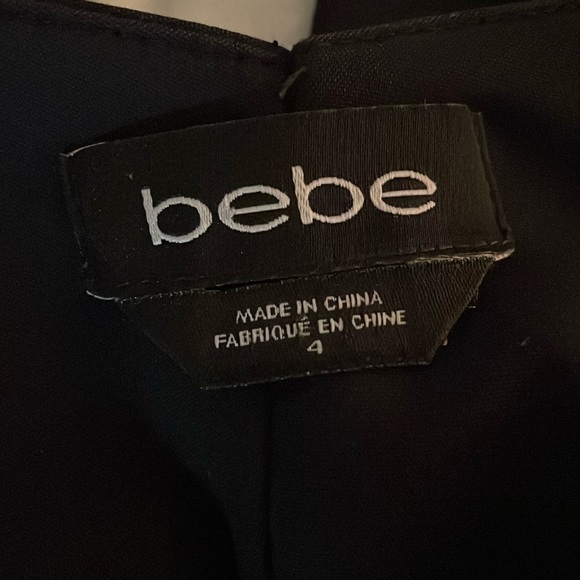 Bebe Black Pants Size 4 - Picture 6 of 6